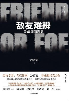 敌友难辨：冷战谍海逸史封面图片