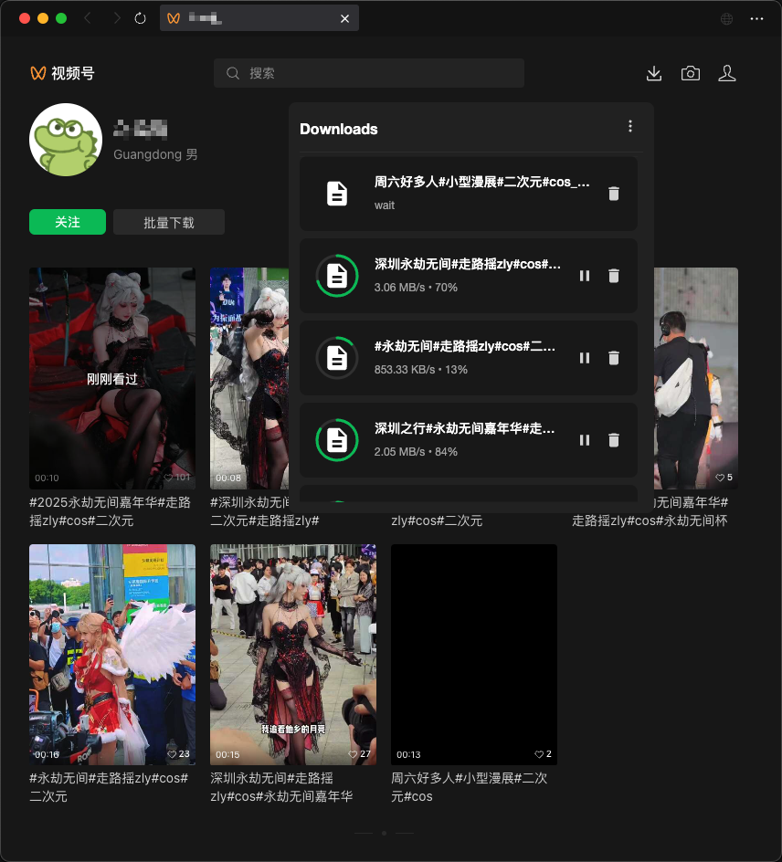 下载列表