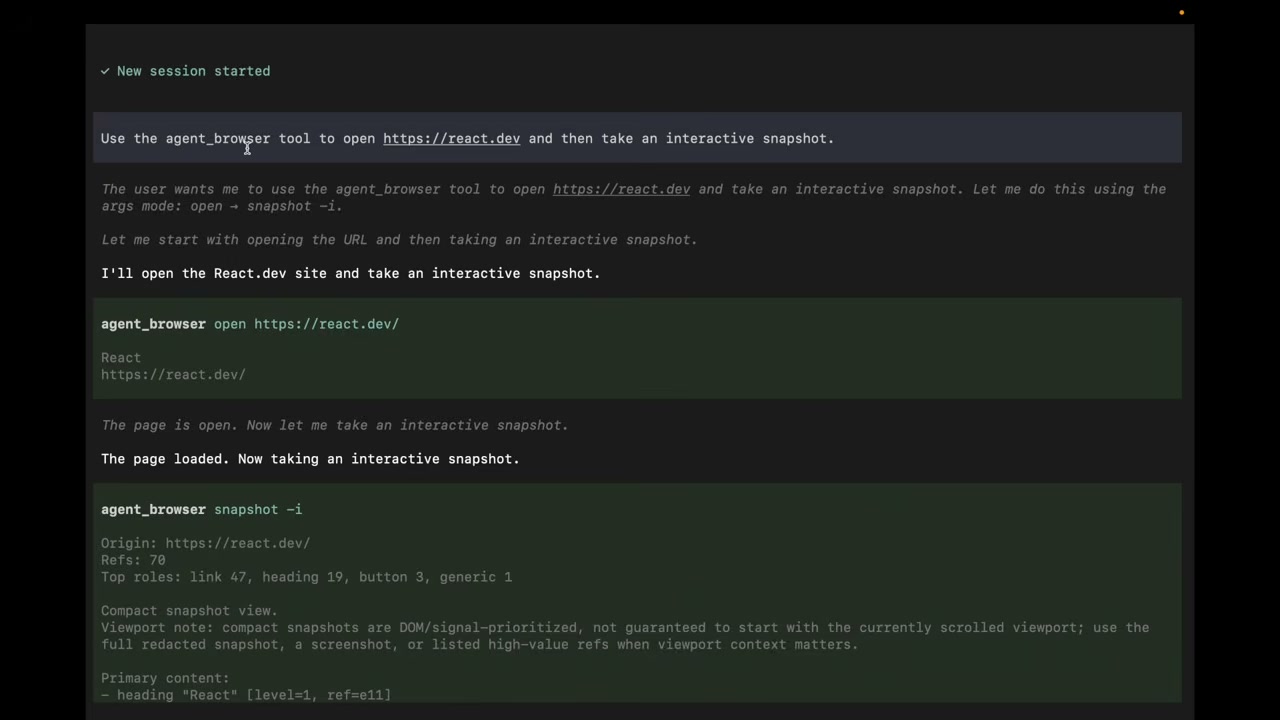 pi-agent-browser-native 后台打开浏览器访问页面