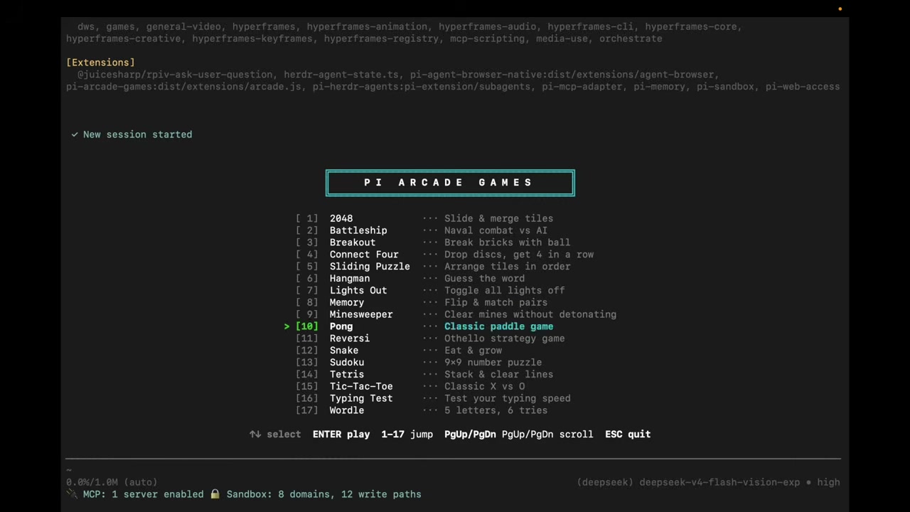 pi-arcade-games 的游戏列表与中英文切换