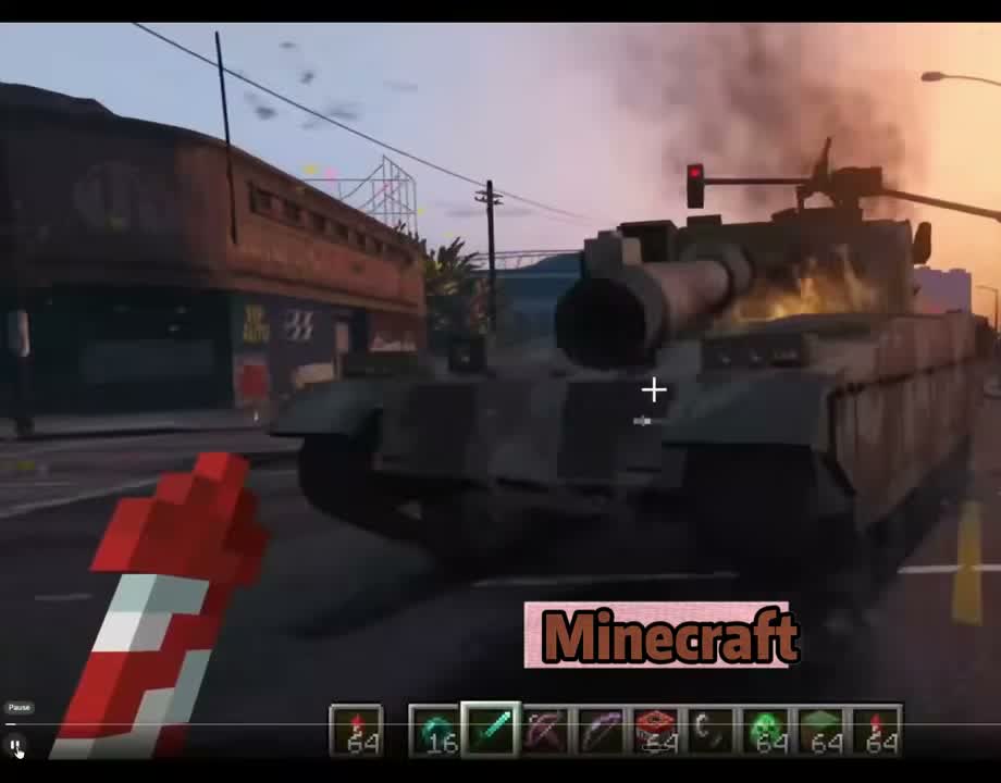 社区用 REA 跑出的游戏复刻案例:把 Minecraft 的方块世界塞进 GTA
